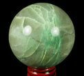 Polished Garnierite Sphere - Madagascar #78991-1